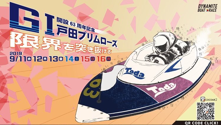 【戸田競艇予想（9/16）】G1戸田プリムローズ（2019）最終日の買い目はコレ！