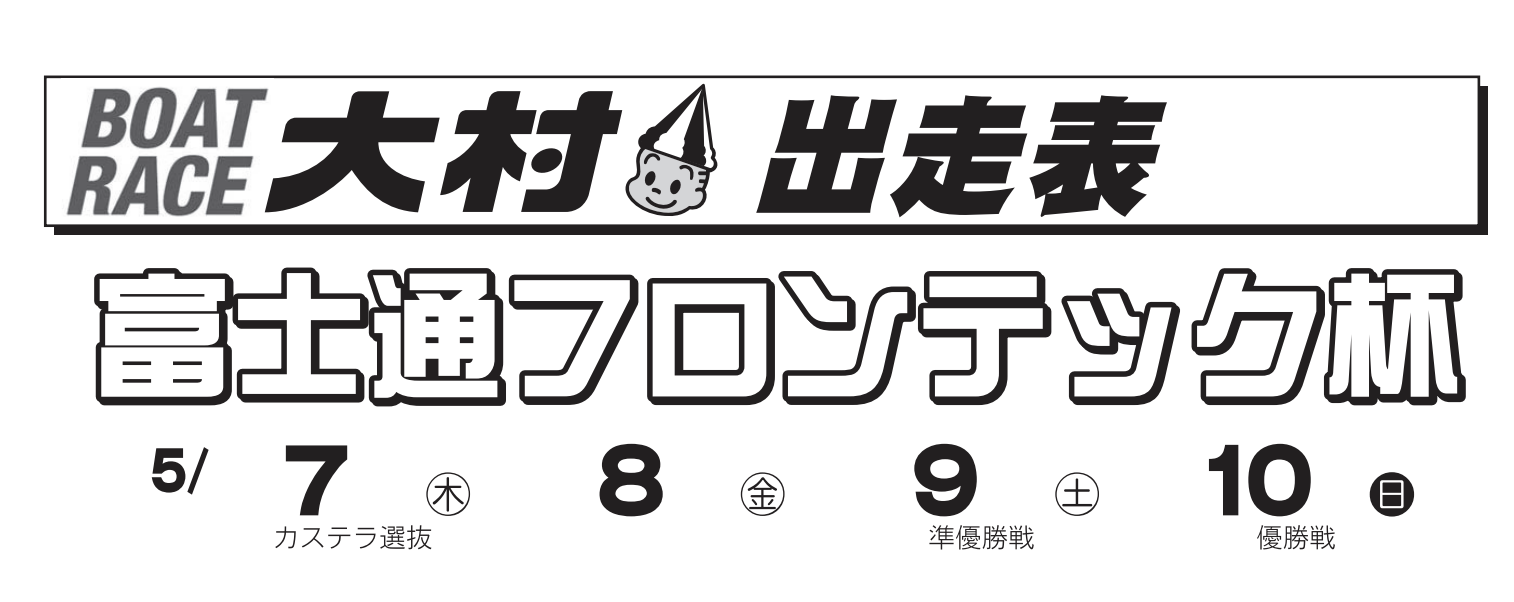 【大村競艇予想（5/8）】富士通フロンテック杯（2020）2日目の買い目はコレ！