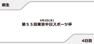 【桐生競艇予想（9/2）】第55回東京中日スポーツ杯（2021）4日目の買い目はコレ！