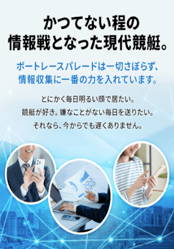 ボートレースパレード画像